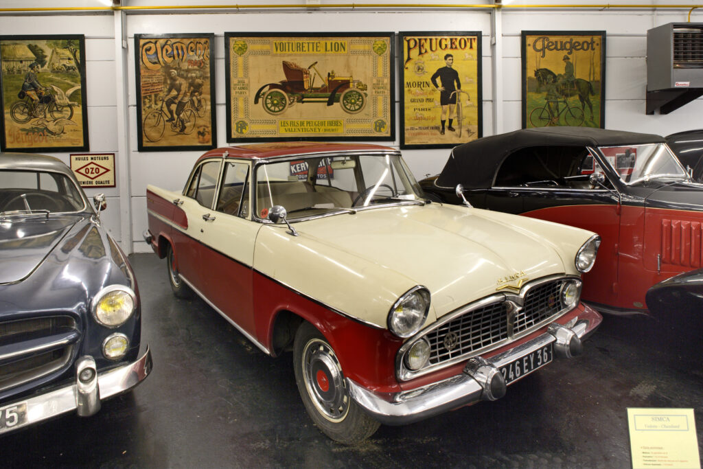 Véhicule exposé au Musée