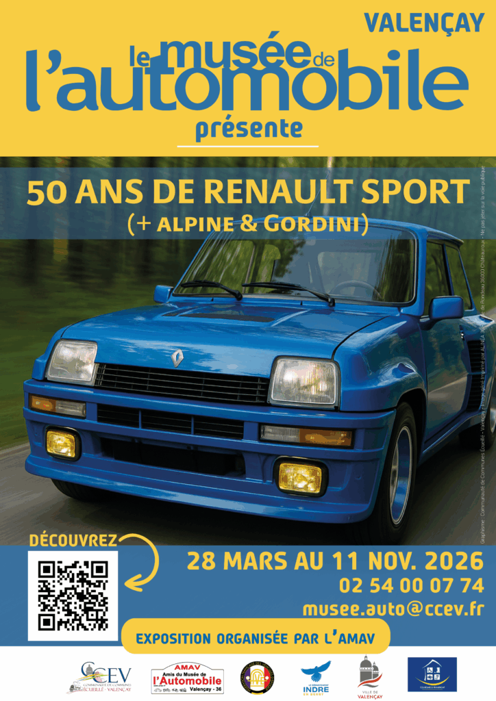 50 ans de renault sport musée automobile valençay