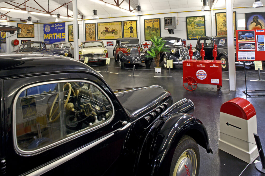 vue du musée automobile valencay